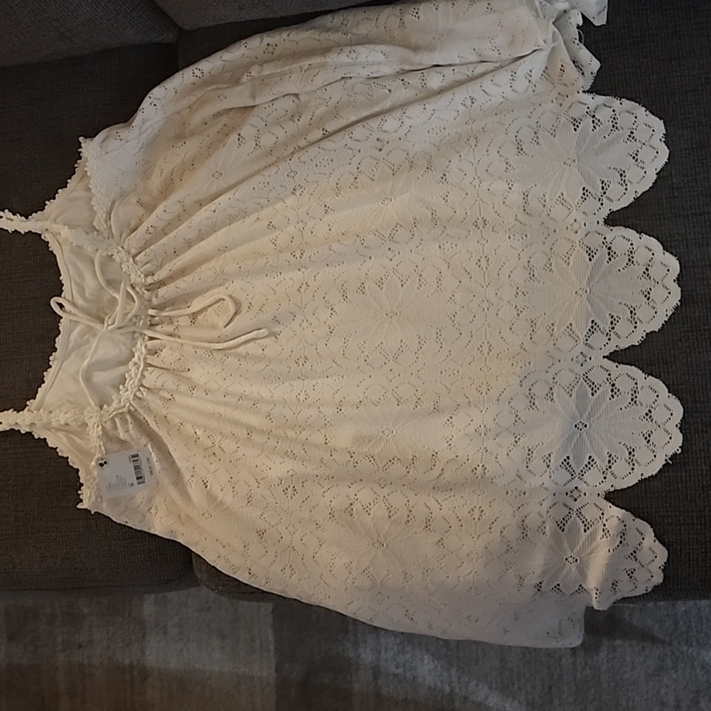 Baby doll lace top